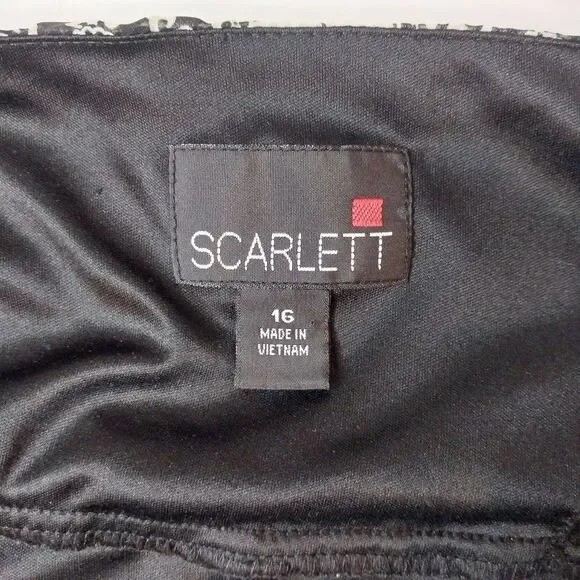 Scarlett Halter Maxi Dress Women Size 16 Black Side Zip Built In Bra Vacation - Picture 3 of 13